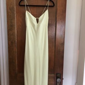 Abercrombie and Fitch NWT Pastel Green Midi Slip Dress